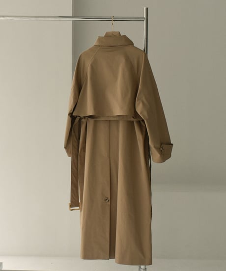 coat-13006　撥水 トレンチコート　ベージュ