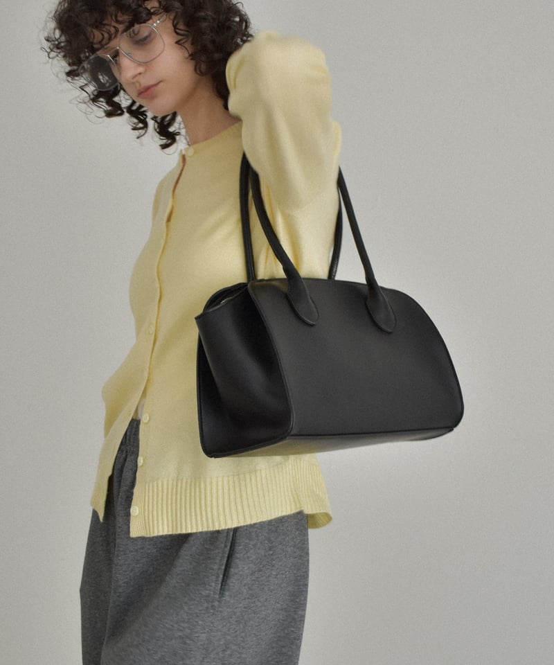 bag2-02670 フェイクレザー トート バッグ キャメル ブラウン ブラック