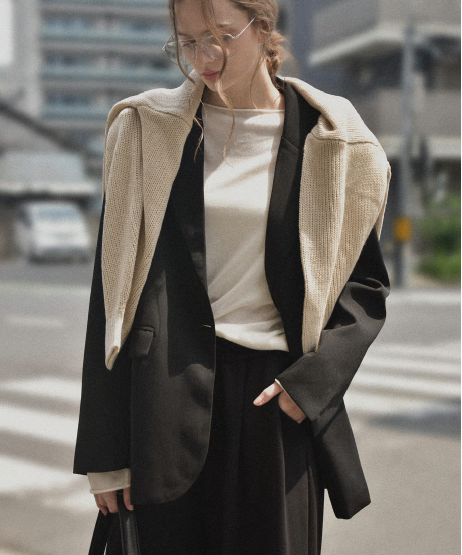 未使用級 レノマオム テーラードジャケット ベロア 濃い紫 Lサイズ 総裏 未使用級 レノマオム テーラードジャケット ベロア 濃い紫 L