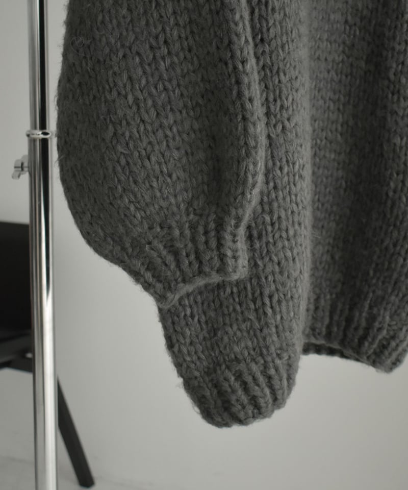 knit-02157 オーバーサイズボリューム ローゲージニット knit-02157 オーバーサイズボリューム ローゲージニット