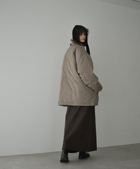 outer-02096　スタンドカラー ボリューム ダウン コート