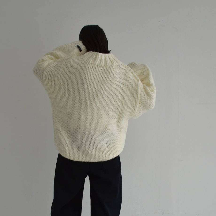 knit-02157 オーバーサイズボリューム ローゲージニット knit-02157 オーバーサイズボリューム ローゲージニット