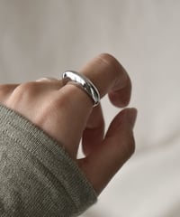 mb-ring2-02071　SV925　クレセントムーン　シルバー925