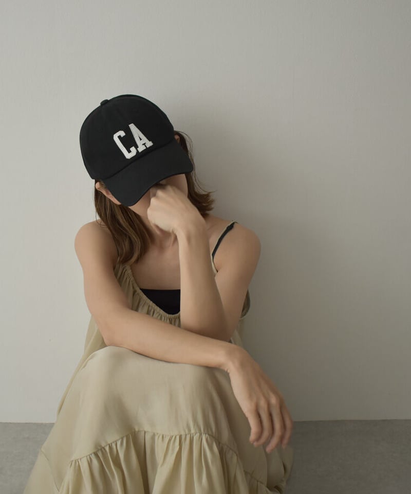 cap-02047 CAキャップ エクリュ グリーン ネイビー ブラック | L a v i