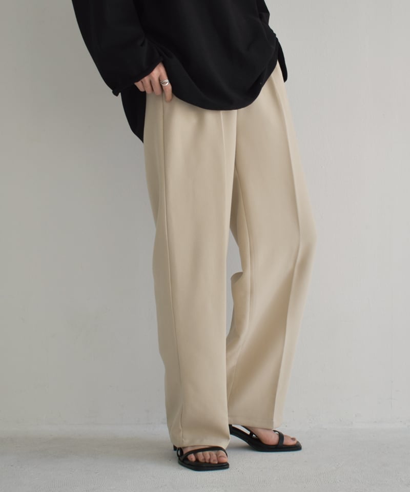 BURBERRY ベージュ カジュアルパンツ　ストレートパンツ　ワンポイントタグ 20210531233318362.jpg