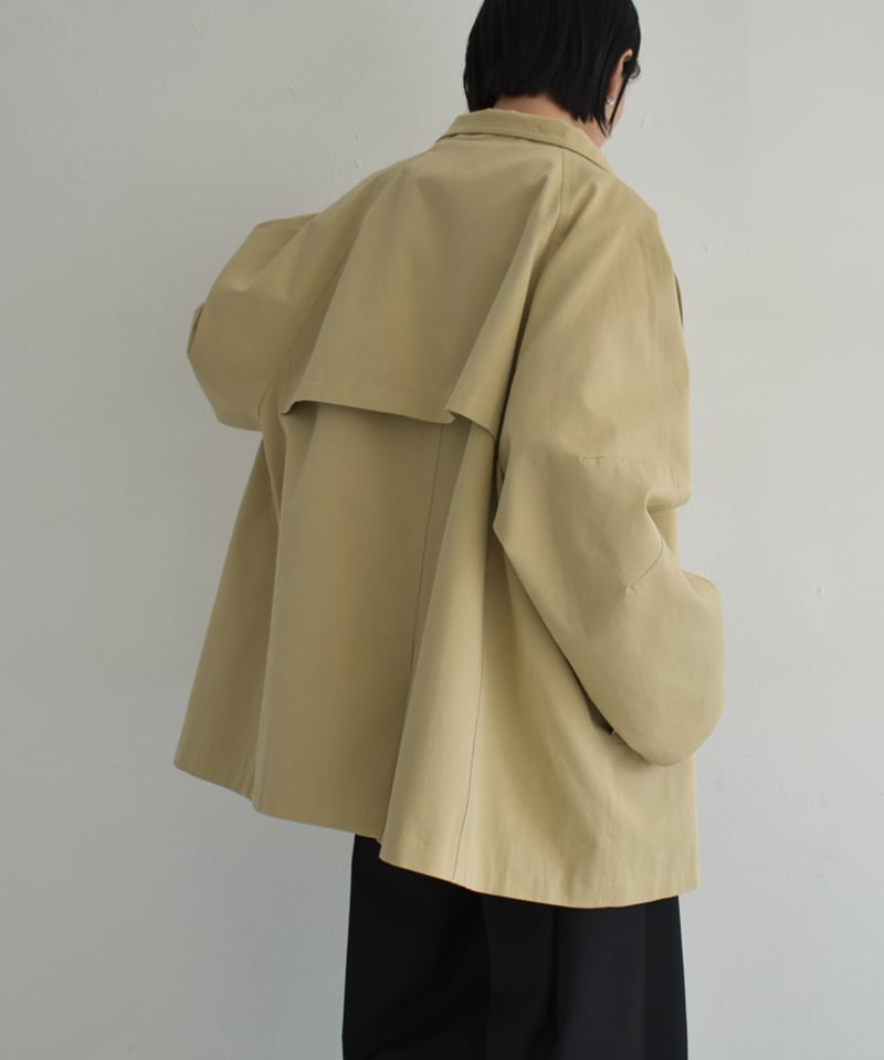 CITEN ワイドスリーブ チェスターコート シテン CITEN ワイドスリーブ チェスターコート レディース F