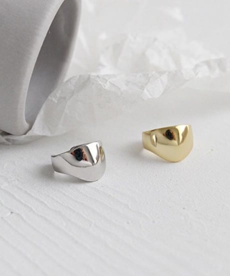 mb-earcuff-02005　SV925　イヤーカフ　大小同色2個セット　シルバー925　シルバー　ゴールド