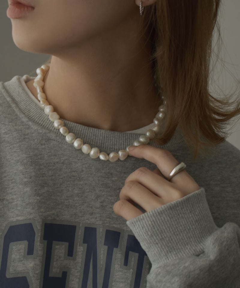 mb-necklace2-02048 日本製 36cm or 40cm バロック淡水パール ネ mb-necklace2-02048 日本製 36cm or 40cm バロック淡水パール ネ