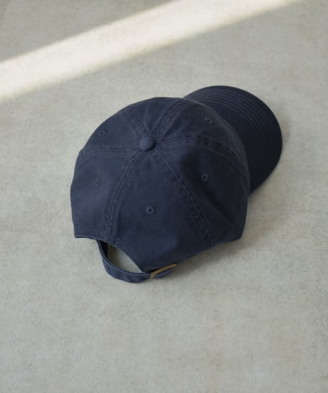 nh-cap-02044　ワンウォッシュ ベースボールキャップ　エクリュ　グリーン　ネイビー　ブラック　ウォッシュグレー