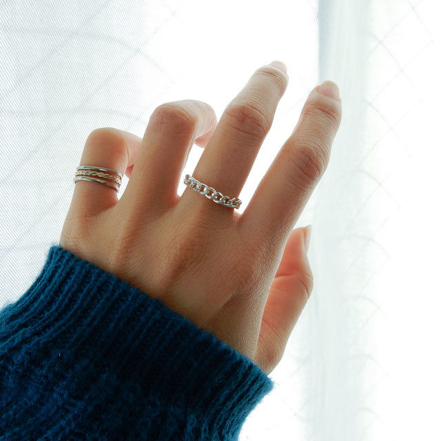 シルバー チェーンリング 10号 #203JEWELRY Amazon.co.jp: シルバー925 チェーン リング 指輪 アクセサリー
