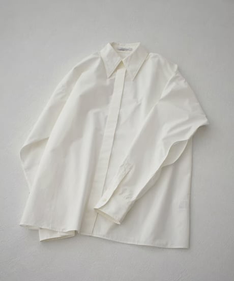 【STUDIO ENUL】arm slit over shirt　100001