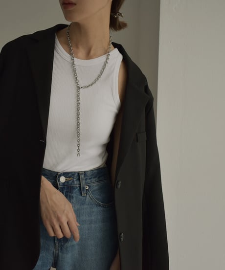mb-necklace2-02069　ステンレス チェーンネックレス　☆WA04