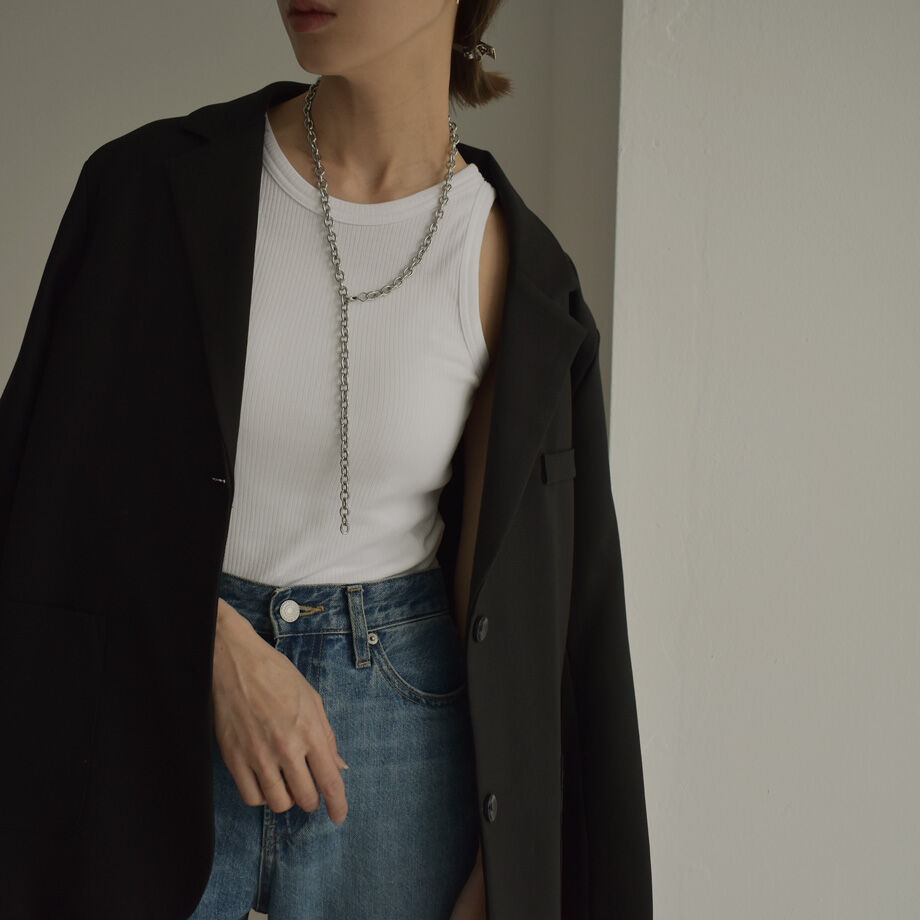 mb-necklace2-02069 ステンレス チェーンネックレス ☆WA04 | L a