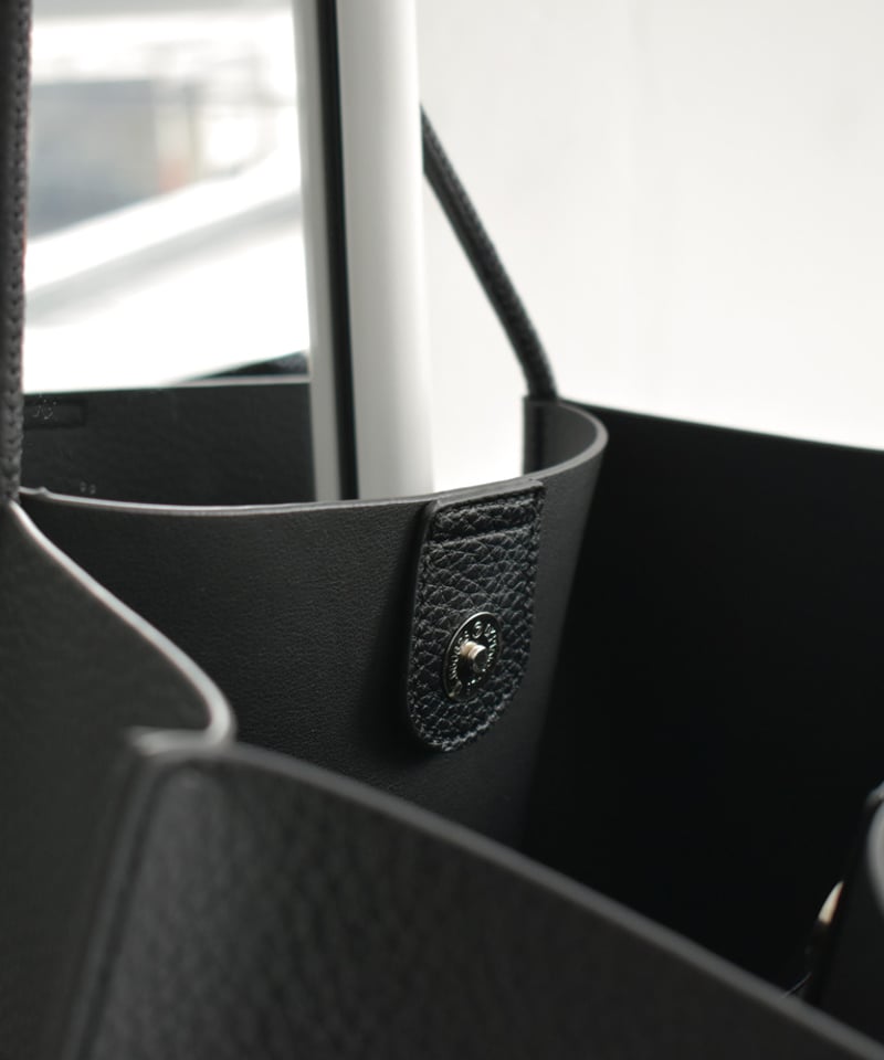 bag2-02652 トート バッグ ポーチ付き エクリュ モカ ブラック | L a v