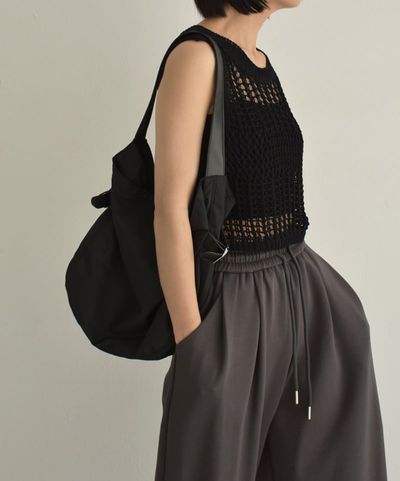 cordera ノースリーブ　ニット　ブラック Bshop（ビショップ）の「CORDERA | ホルターネックニット