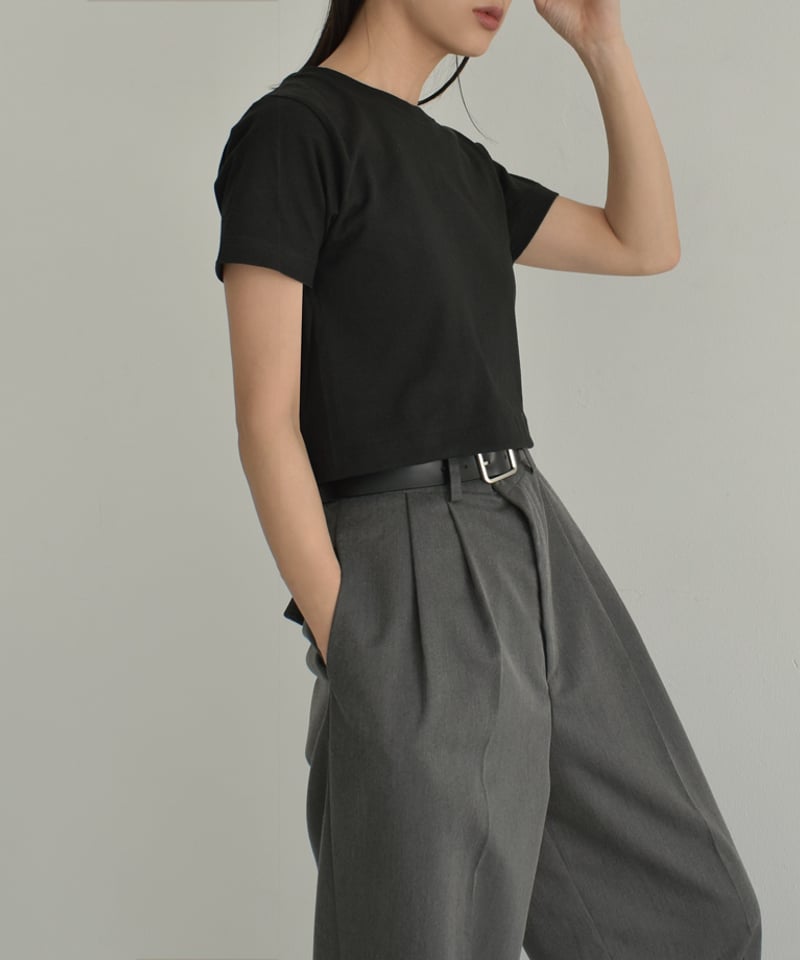 Alo グレー カジュアル 無地 Tシャツとパンツ 2点セット/S 夏服セットアップ 白ドッキンググレーパーカー+パンツ 2点セット