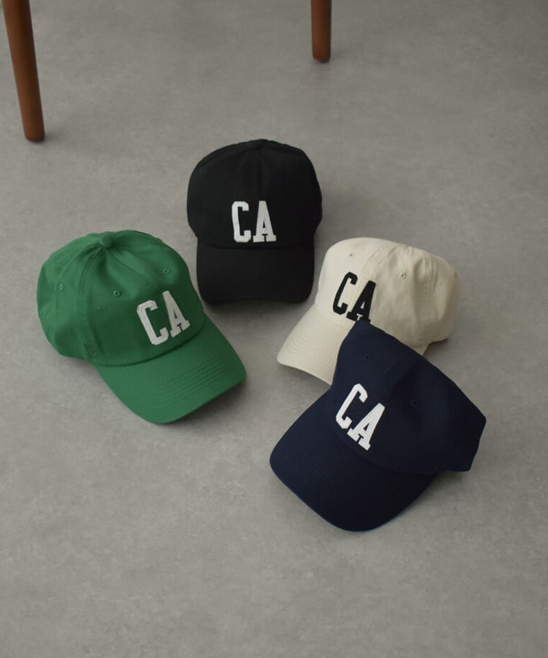 cap-02047 CAキャップ エクリュ グリーン ネイビー ブラック | L a v i
