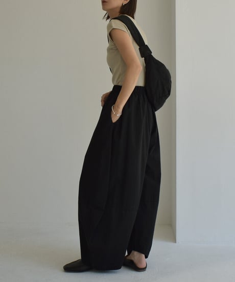 nh-knit-02230　モックネック フレンチスリーブニット　エクリュ　グレージュ　ブラック