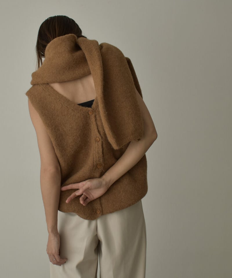 knit-02211 ボレロカーディガン&2wayベスト ニットアンサンブル knit-02211 ボレロカーディガン&2wayベスト ニットアンサンブル