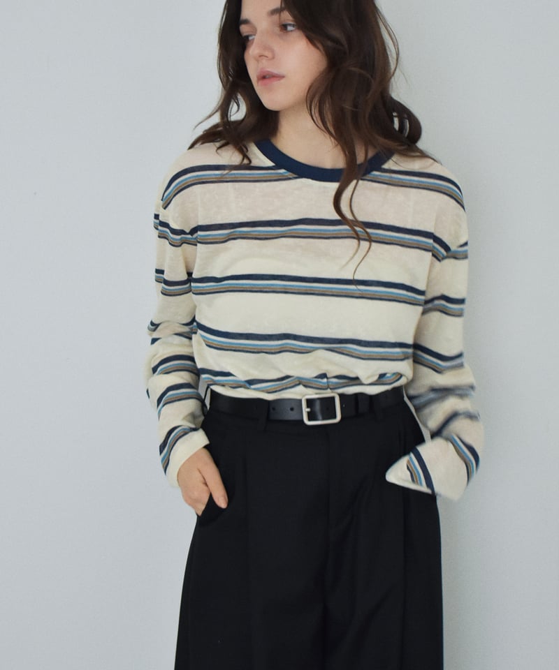 エクリュのみ 5月下旬～6月上旬入荷分 予約販売 nh-tops-02598 シアー