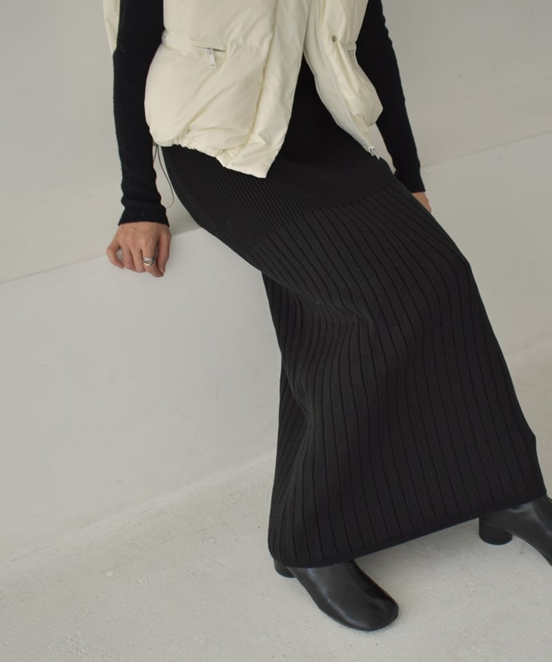 【美品】LOUIS VUITTON リブニットフレアスカート Stylevoice for xxx スカート リブフレアニットスカート