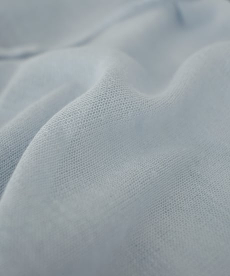 nh-knit-02379　キーネック シアー ルーズ ニット　アイスブルー　ネイビー　レッド