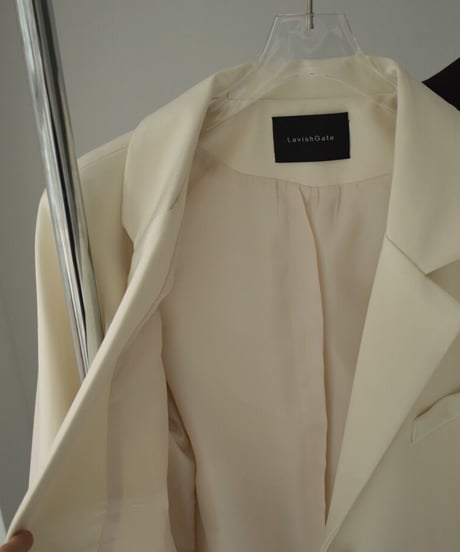 jacket-02012　テーラードジャケット　エクリュ