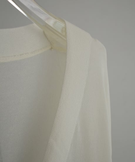 knit-02329　オーバーシアーカーディガン　ブラック