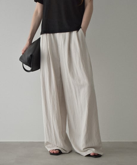 ラビッシュゲート　lavishgate　3way裾タック デニムパンツ　Lサイズ ラビッシュゲート lavishgate 3way裾タック デニムパンツ Lサイズ