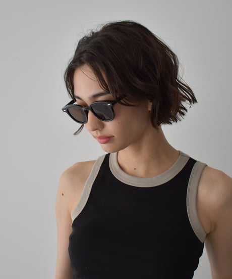 sunglasses-02043　UV400　ブラックフレーム サングラス　ライトブラウン　ダークブラウン　ブルー　ブラック