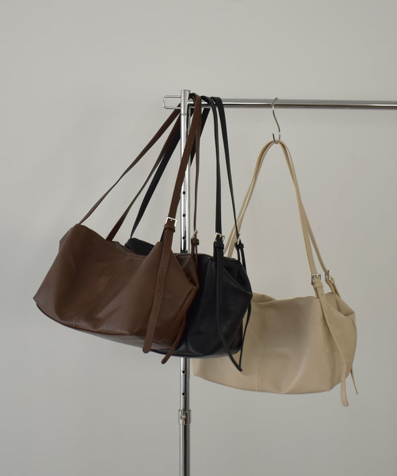 bag2-02668 2way ボックス バッグ エクリュ ブラウン ブラック | L a v