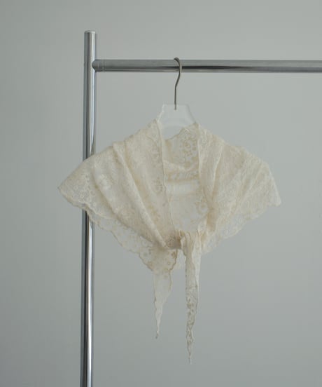 mb-scarf-02004　トライアングル レース スカーフ
