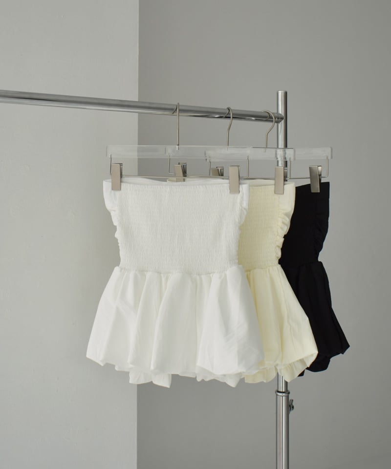 【最終値下げ】【新品】CLANE ホワイト レース ロングビスチェ こんばんは○欲しくて作ったレースのロングビスチェ♡ FLOWER SHEER