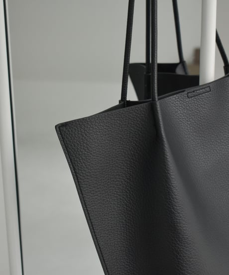 bag2-02652　トート バッグ ポーチ付き　エクリュ　モカ　ブラック