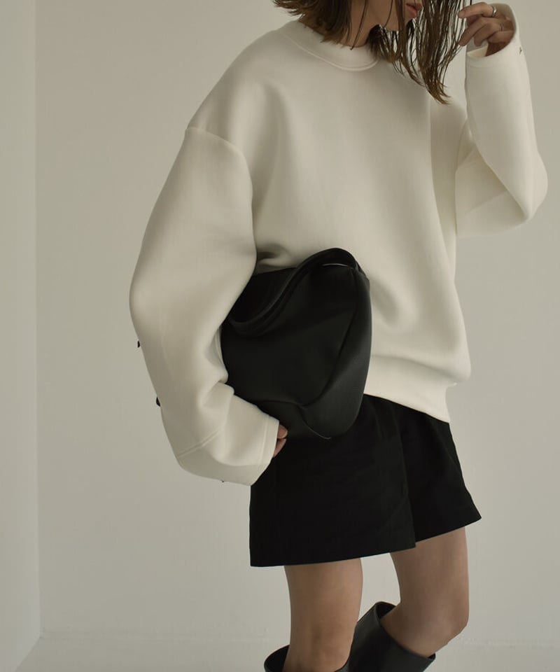 WHIT ブラック ダンボールプルオーバー Whim Gazette(ウィム ガゼット