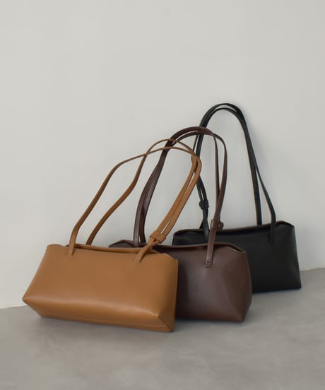 bag2-02671　マグネット ショルダーバッグ　キャメル　ブラウン　ブラック