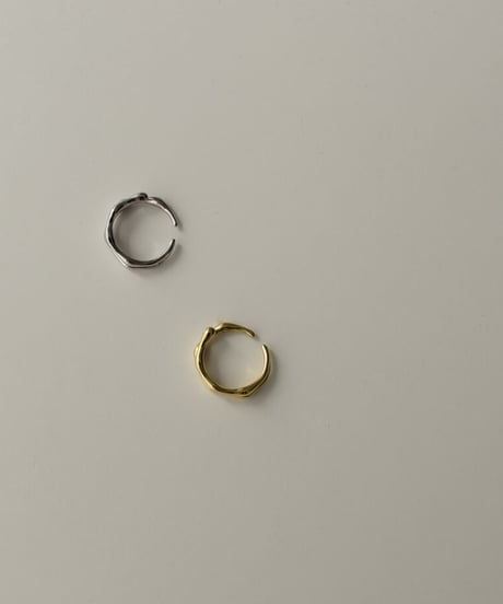 mb-earcuff-02032　SV925　ブランチツーライン イヤカフ　シルバー　ゴールド　シルバー　ゴールド シルバー925