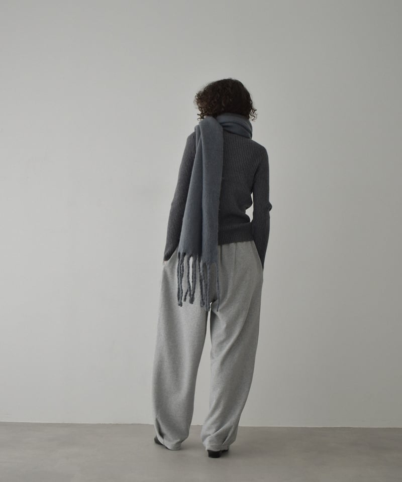 1月上旬～1月中旬入荷分 予約販売 bottoms-02307 裾タック コクーン