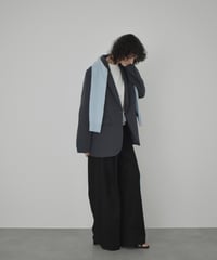 jacket-02020　オーバーサイズテーラードジャケット　グレー