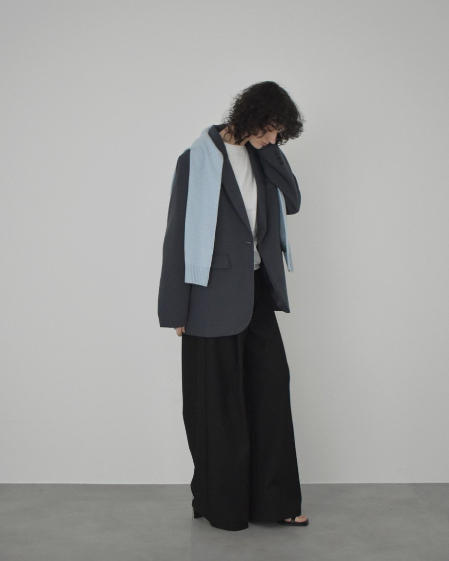jacket-02020 オーバーサイズテーラードジャケット グレー | L a v i s