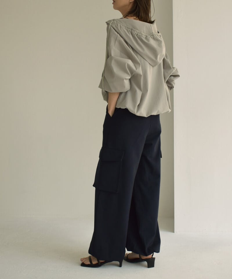 ジップパーカー/ナイロン/GRY/mc000146u-72021-9409 46 ジップパーカー/ナイロン/GRY/mc000146u-72021-9409 46
