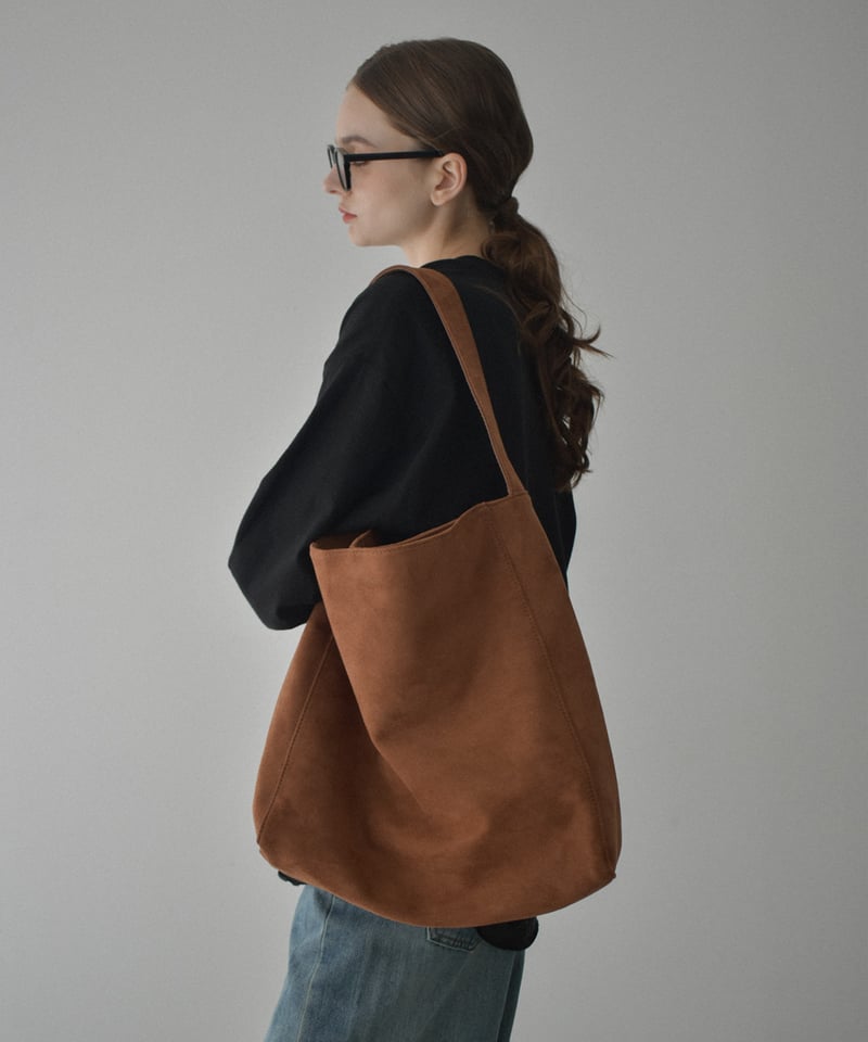 STAND OIL ブラウン スエード風 ショルダーバッグ Stand oil ブラウン スエード ショルダーバッグ レディース STAND OIL