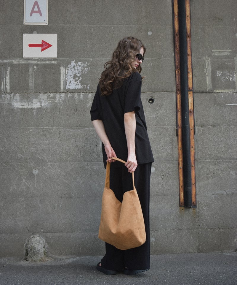 bag2-02658 フェイクスエード ワンショルダー バッグ ベージュ