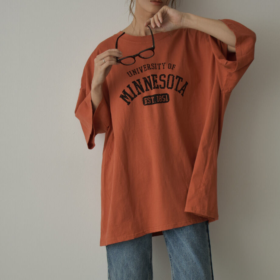 オーバーサイズ龍Tシャツ　contena vintage