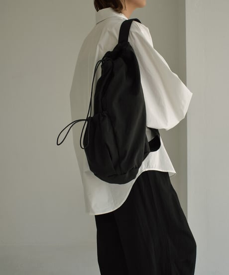 mb-bag2-02627　撥水 ナイロン ボンサックバッグ　グレージュ　モカ　ブラック