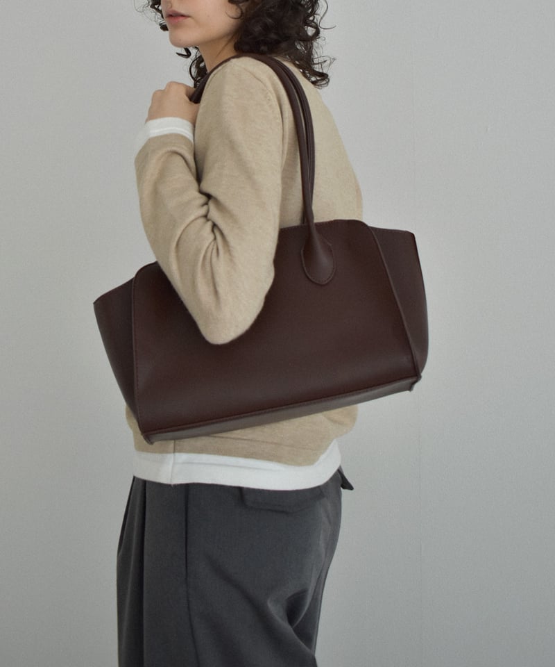 帆布とレザーのトートバッグ　底板付き　生成り×フェイクレザーブラウン bag2-02670 フェイクレザー トート バッグ キャメル ブラウン ブラック