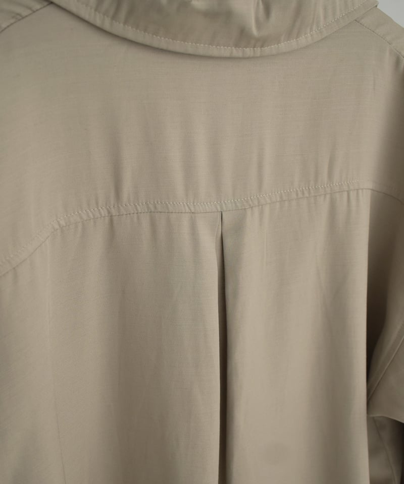 tops-12012 スキッパーシャツ 《セットアップ可能》 モカベージュ