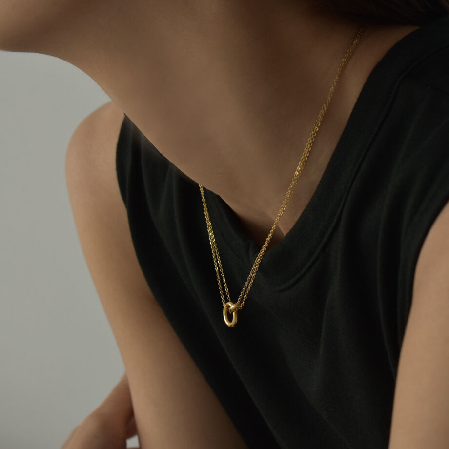 mb-necklace2-02071 ステンレス サークルトップ リンク