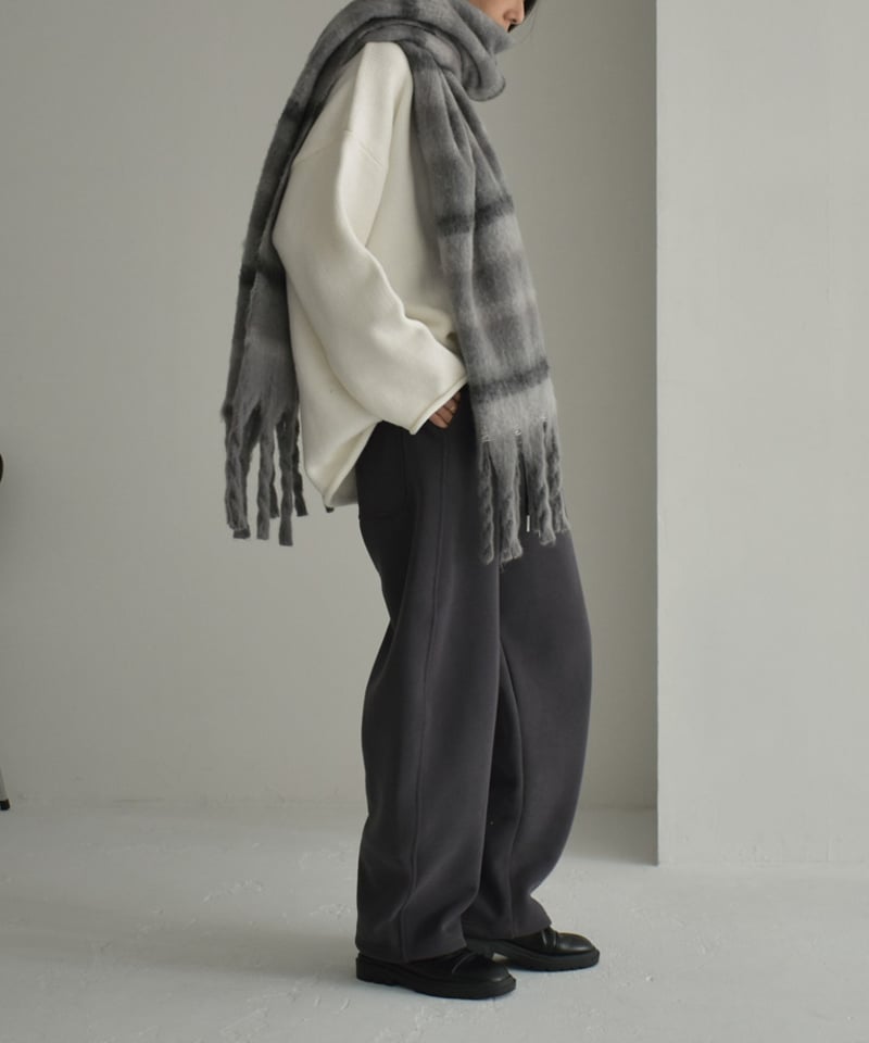 パン柄の裏毛ニット ボヘミアン柄ジャガードニットパンツ｜FURRY、REYELL公式通販