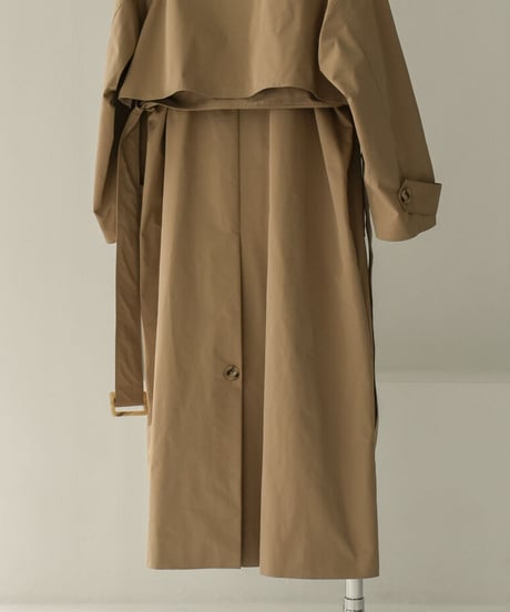 coat-13006　撥水 トレンチコート　ベージュ